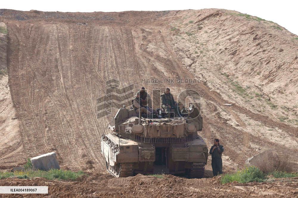 Israeli Border with Gaza - Palestine