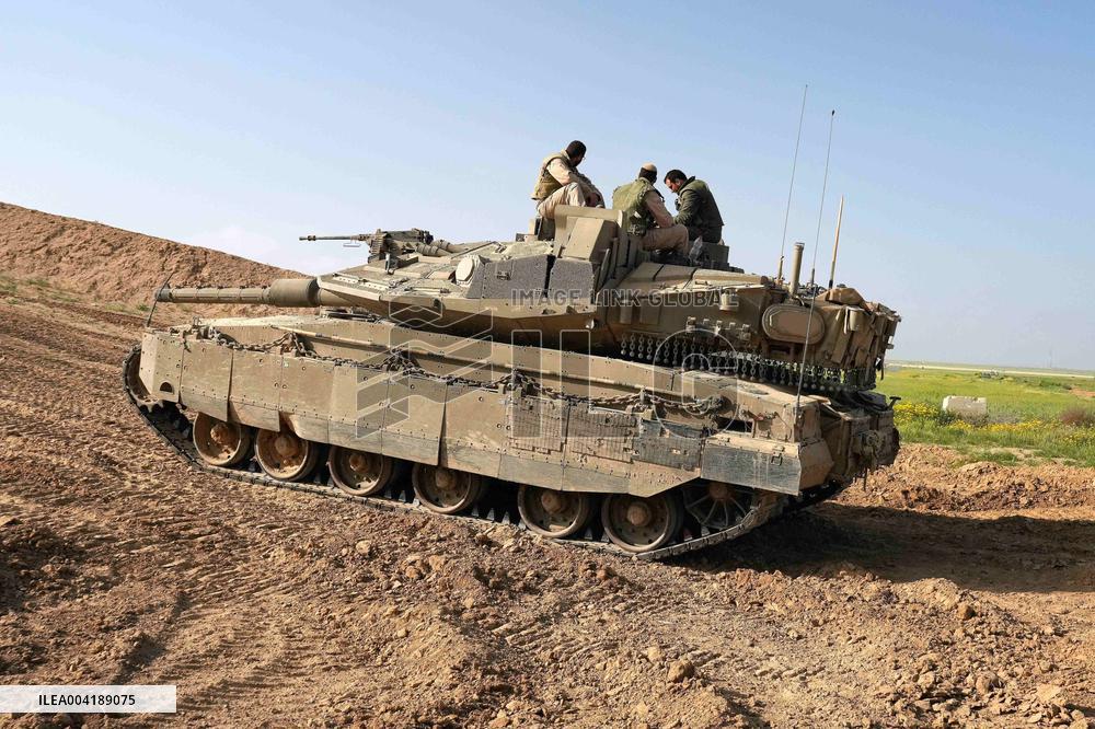 Israeli Border with Gaza - Palestine