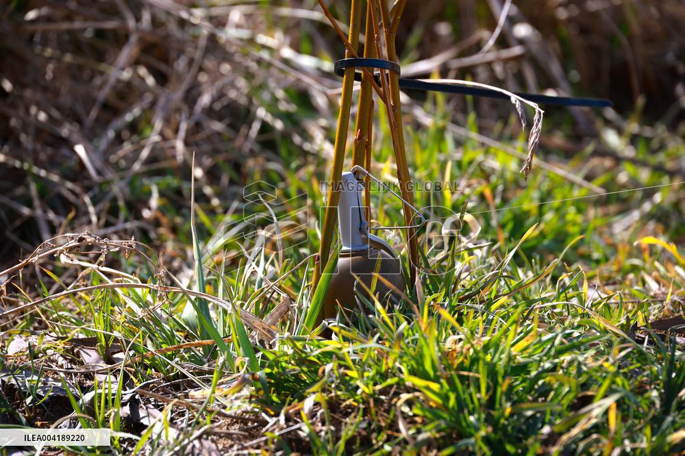 Soldiers of 40th Separate Coastal Defense Brigade practice landing from motorboats