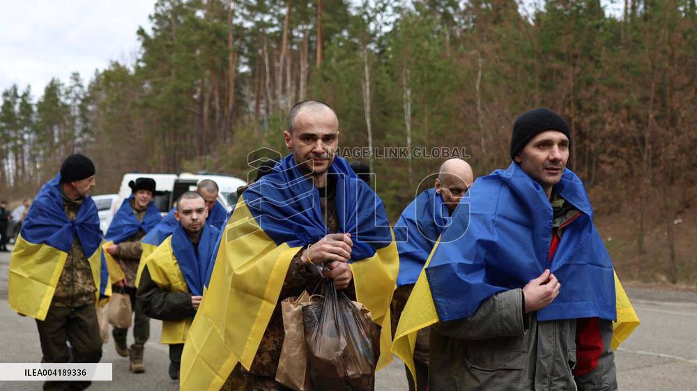 Ukrainian POW Exchange 197 Return, Including 22 Wounded