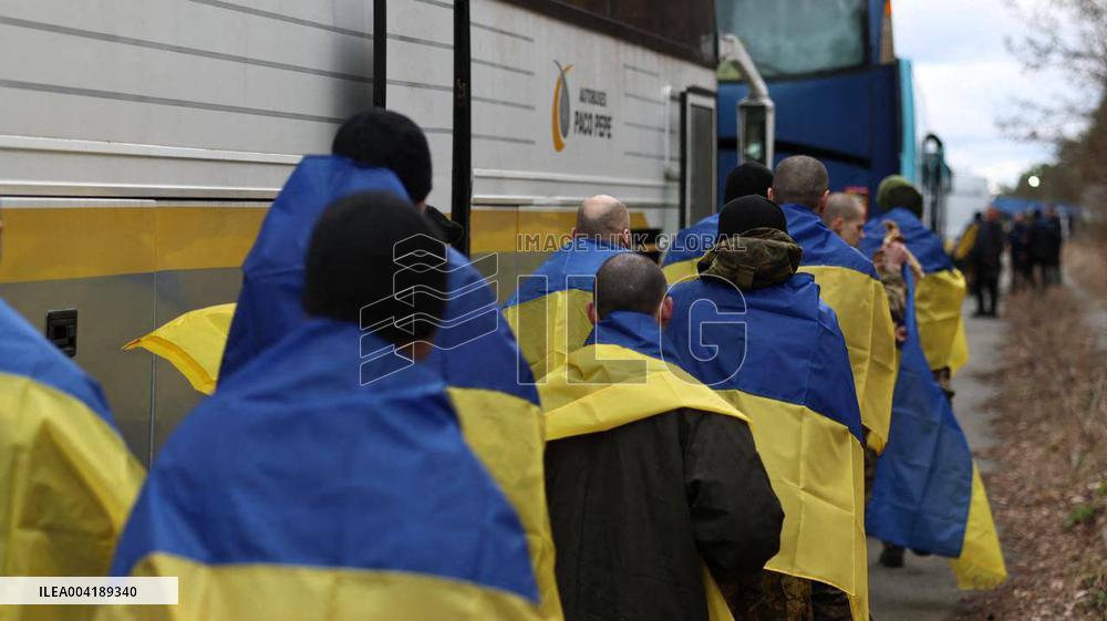 Ukrainian POW Exchange 197 Return, Including 22 Wounded