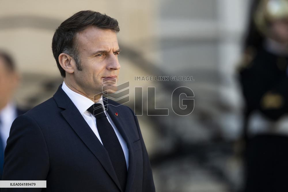 French President Welcomes Jordan's King - Paris