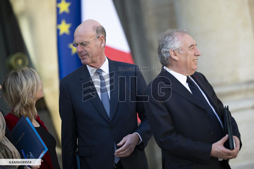 Weekly Cabinet Meeting - Paris