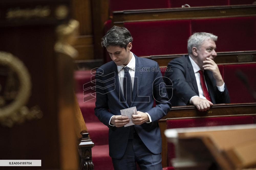 Questions To The Government - Paris