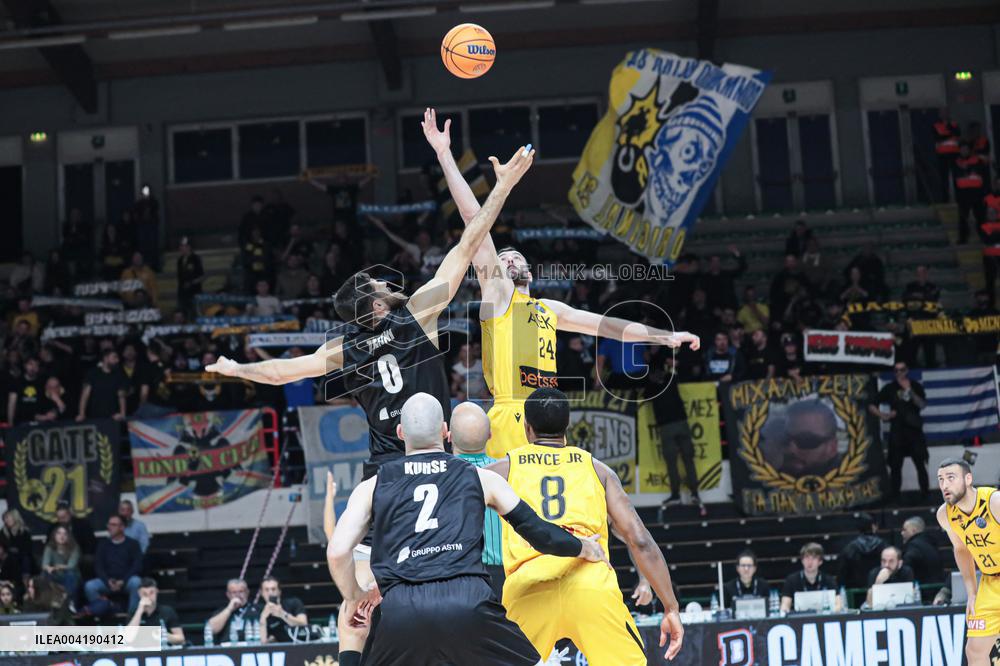 BASKET - Champions League - Bertram Derthona Basket VS AEK Betsson