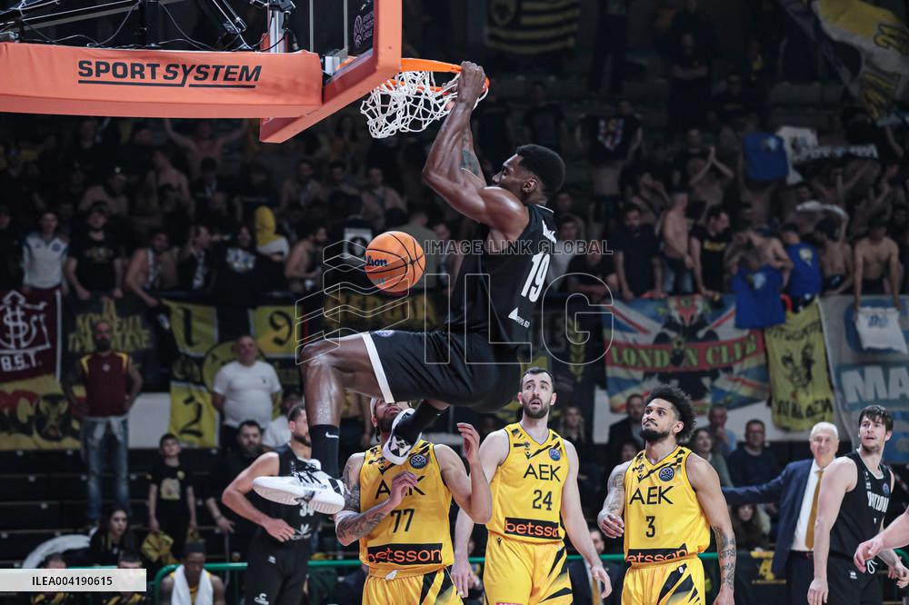 BASKET - Champions League - Bertram Derthona Basket VS AEK Betsson