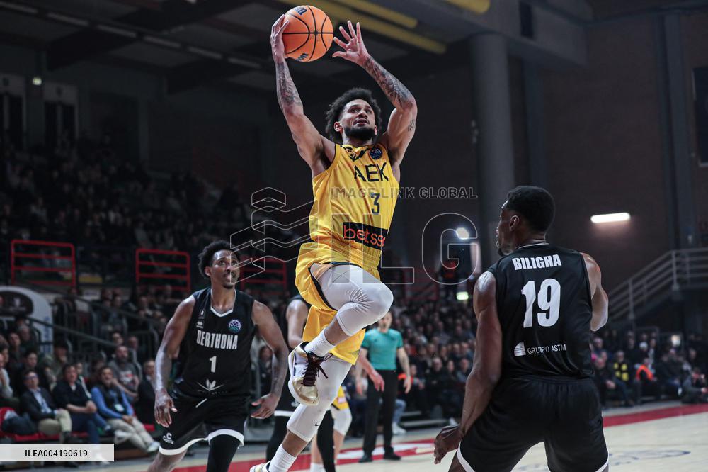 BASKET - Champions League - Bertram Derthona Basket VS AEK Betsson