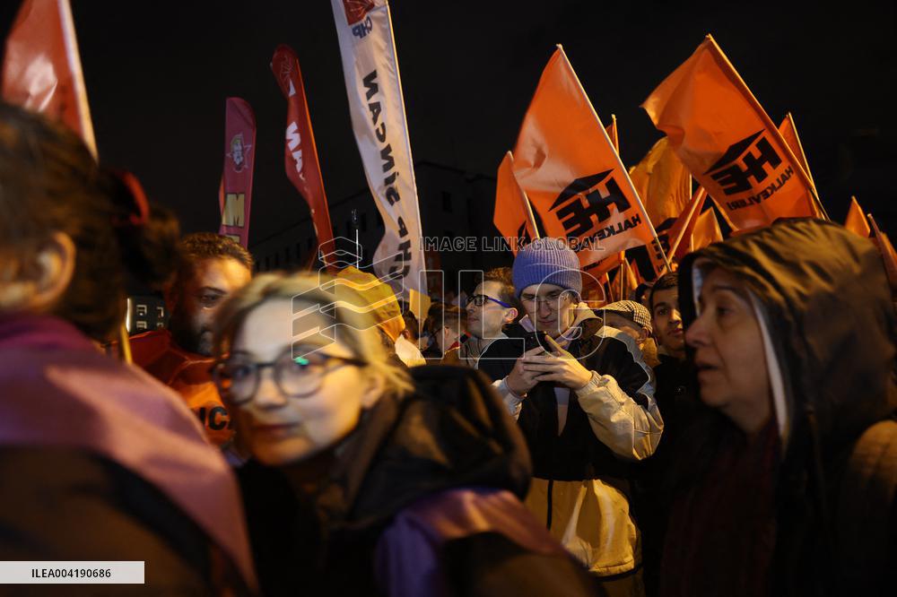 Protest in Ankara after mayor Ekrem Imamoglu s detention