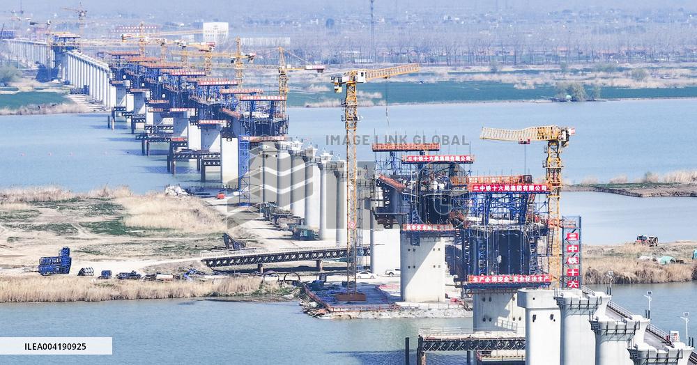 Nanjing-Huai'an Intercity Railway Construction