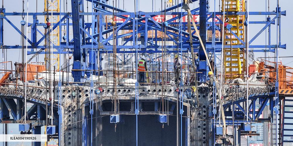 Nanjing-Huai'an Intercity Railway Construction