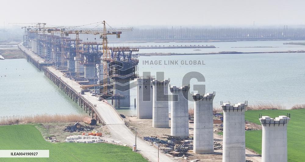 Nanjing-Huai'an Intercity Railway Construction