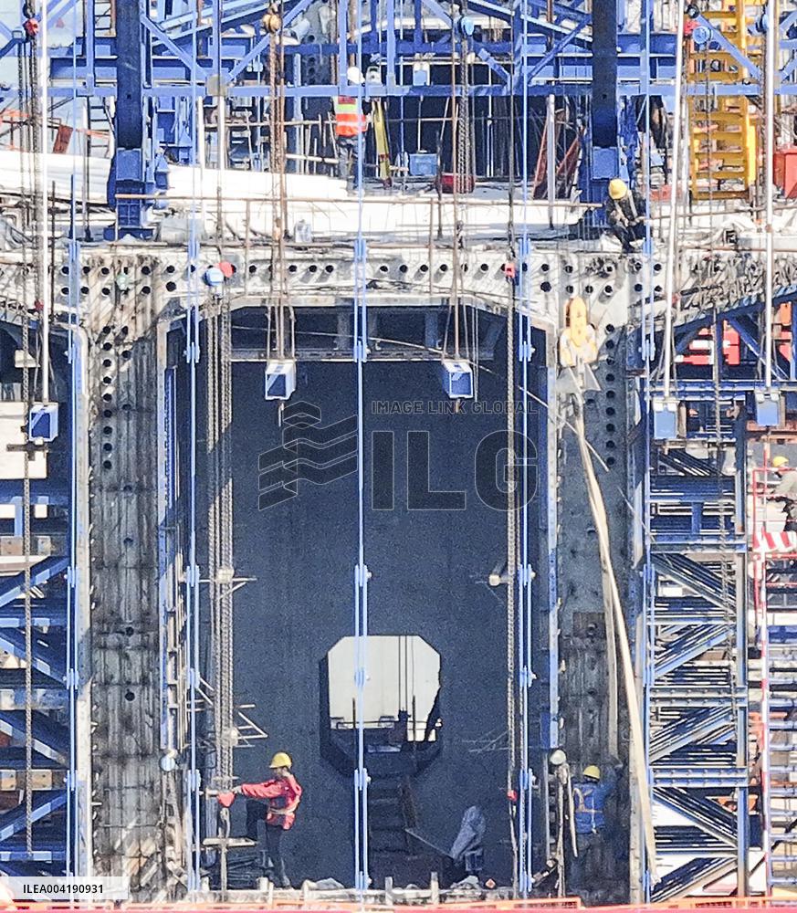 Nanjing-Huai'an Intercity Railway Construction