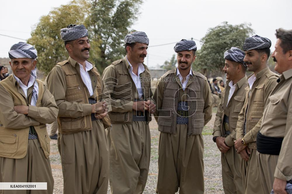 Democratic Party of Iranian Kurdistan Celebrates Nowruz in Baharka - Iraq