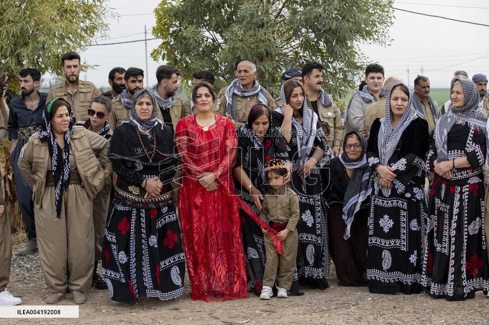 Democratic Party of Iranian Kurdistan Celebrates Nowruz in Baharka - Iraq
