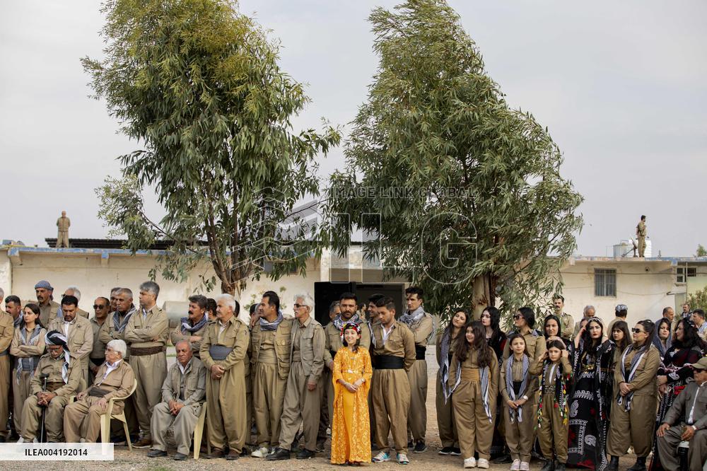 Democratic Party of Iranian Kurdistan Celebrates Nowruz in Baharka - Iraq