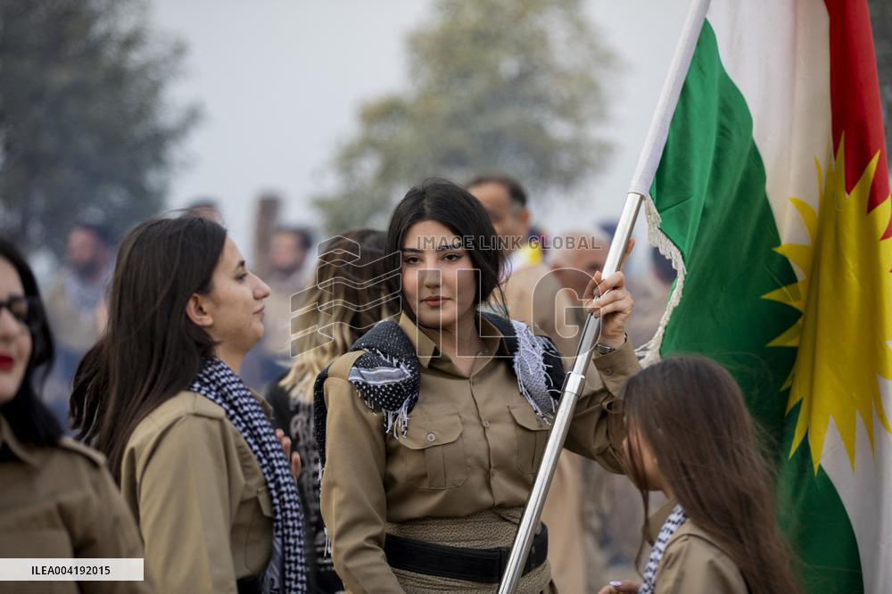 Democratic Party of Iranian Kurdistan Celebrates Nowruz in Baharka - Iraq