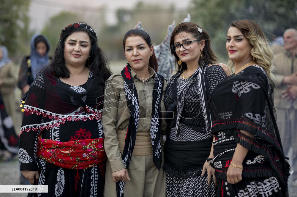 Democratic Party of Iranian Kurdistan Celebrates Nowruz in Baharka - Iraq