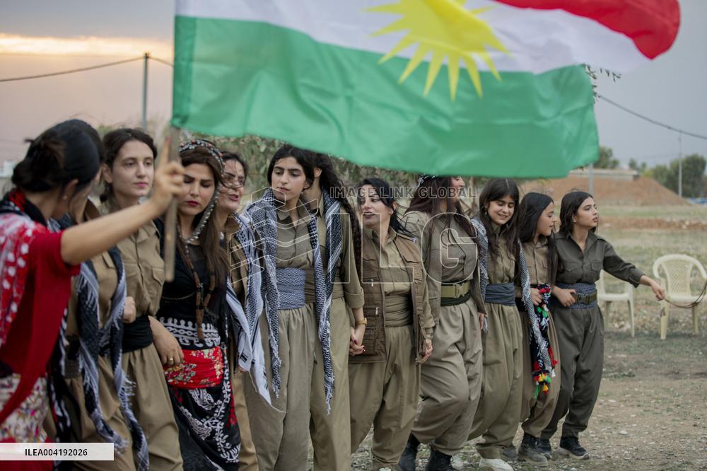 Democratic Party of Iranian Kurdistan Celebrates Nowruz in Baharka - Iraq