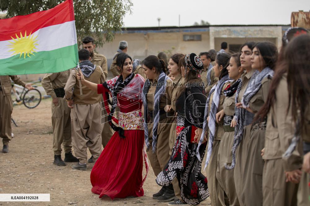 Democratic Party of Iranian Kurdistan Celebrates Nowruz in Baharka - Iraq