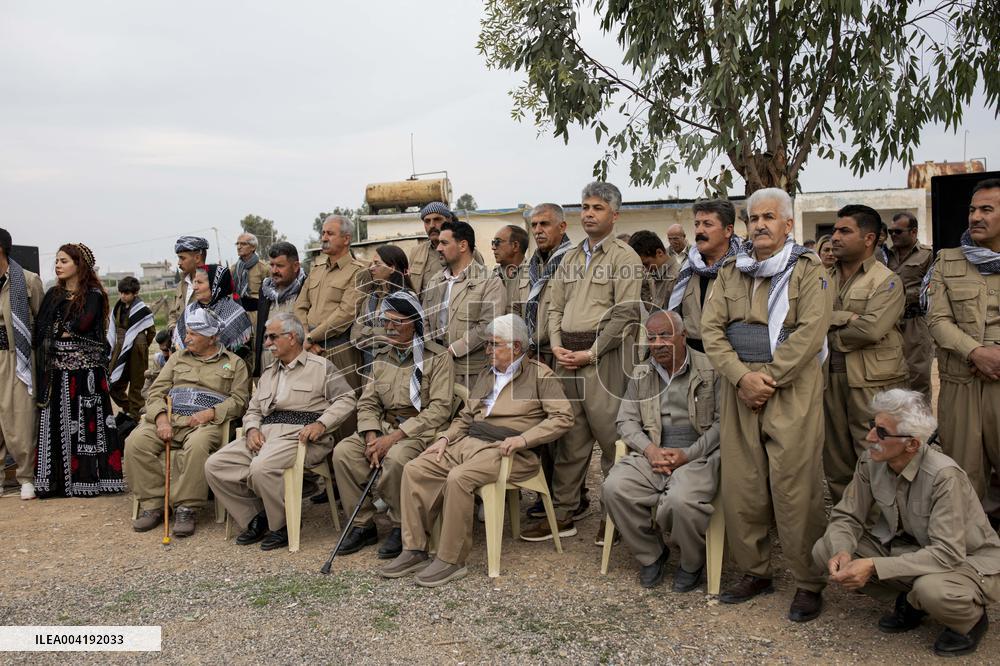 Democratic Party of Iranian Kurdistan Celebrates Nowruz in Baharka - Iraq