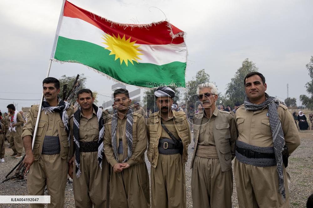 Democratic Party of Iranian Kurdistan Celebrates Nowruz in Baharka - Iraq