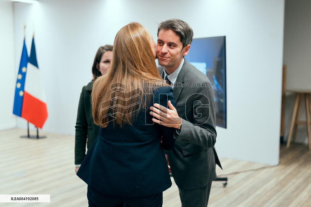 Renaissance Press Conference for the 2026 Municipal Elections - Paris AJ