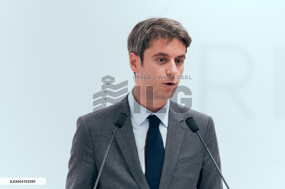 Renaissance Press Conference for the 2026 Municipal Elections - Paris AJ