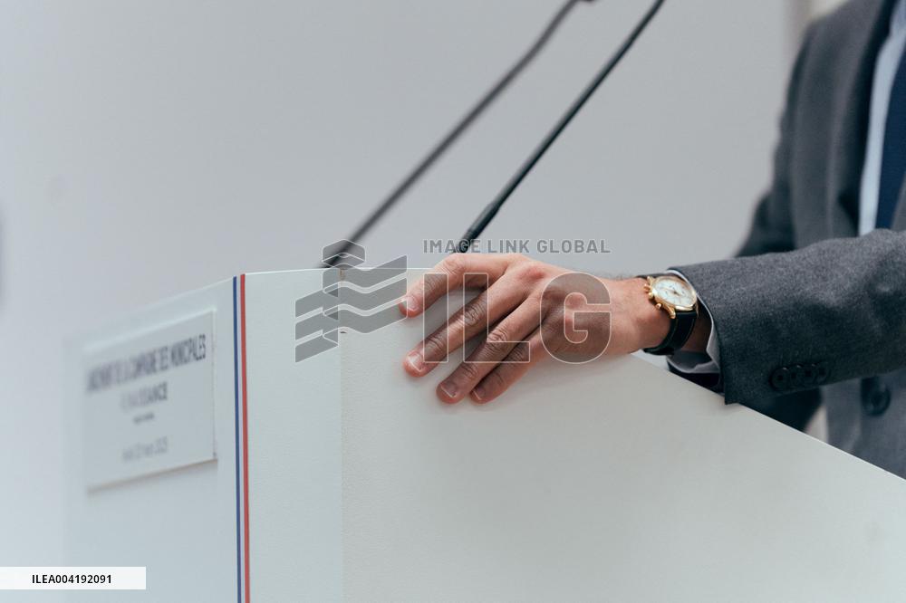 Renaissance Press Conference for the 2026 Municipal Elections - Paris AJ