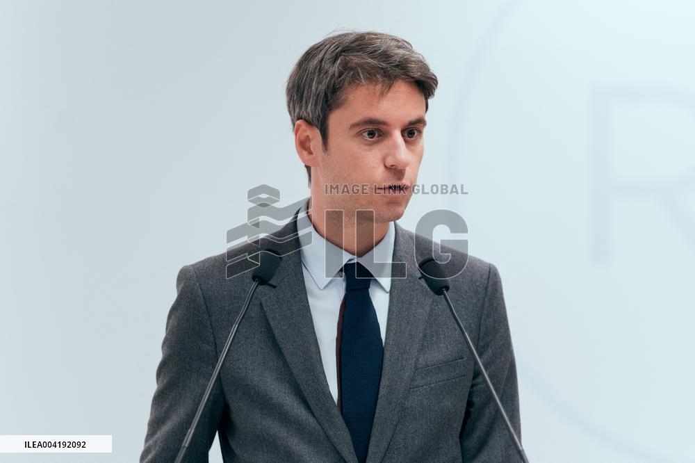 Renaissance Press Conference for the 2026 Municipal Elections - Paris AJ