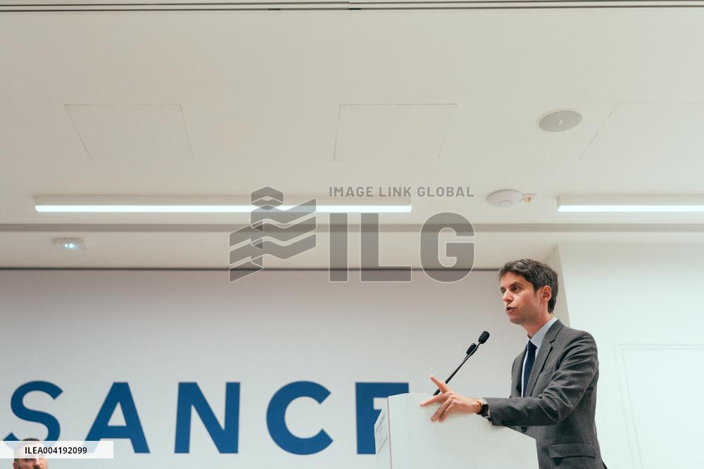 Renaissance Press Conference for the 2026 Municipal Elections - Paris AJ