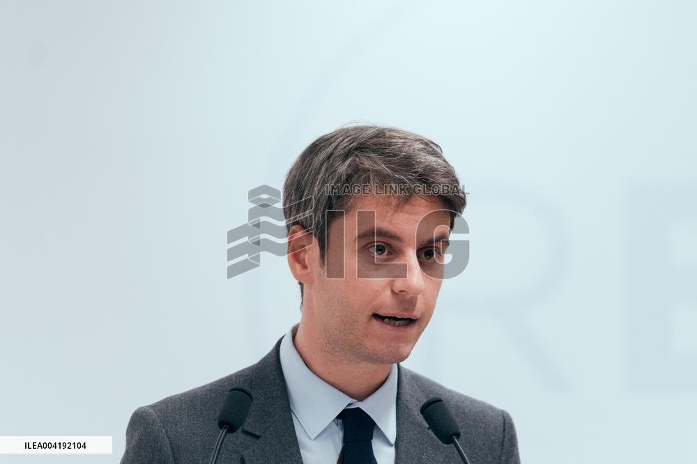 Renaissance Press Conference for the 2026 Municipal Elections - Paris AJ