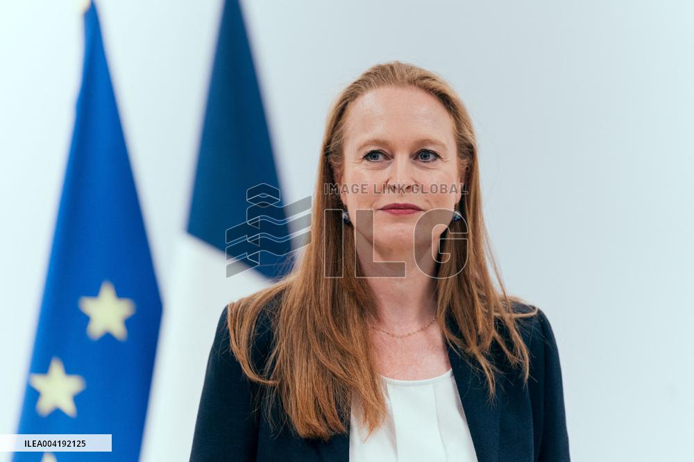 Renaissance Press Conference for the 2026 Municipal Elections - Paris AJ