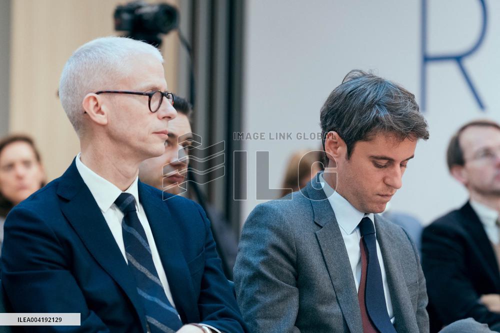 Renaissance Press Conference for the 2026 Municipal Elections - Paris AJ