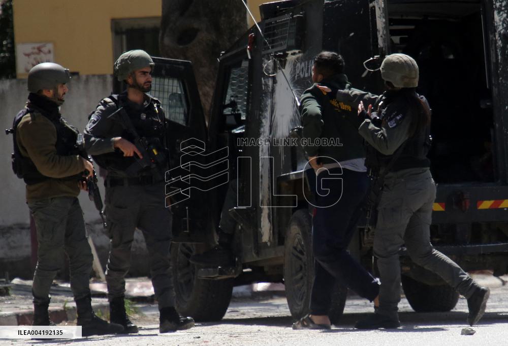 Israeli Military Operation  In Al-Ain Refugee Camp - Nablus