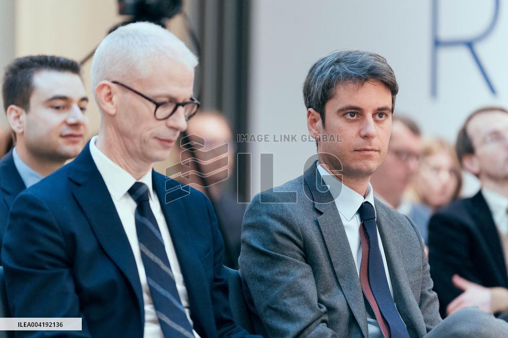 Renaissance Press Conference for the 2026 Municipal Elections - Paris AJ