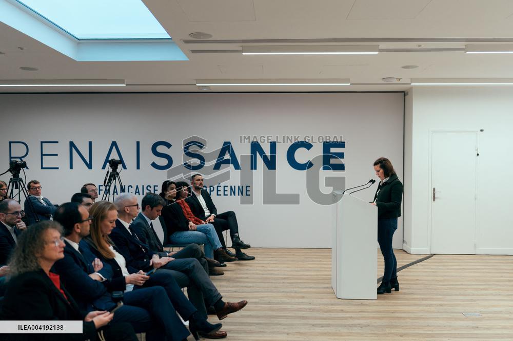 Renaissance Press Conference for the 2026 Municipal Elections - Paris AJ