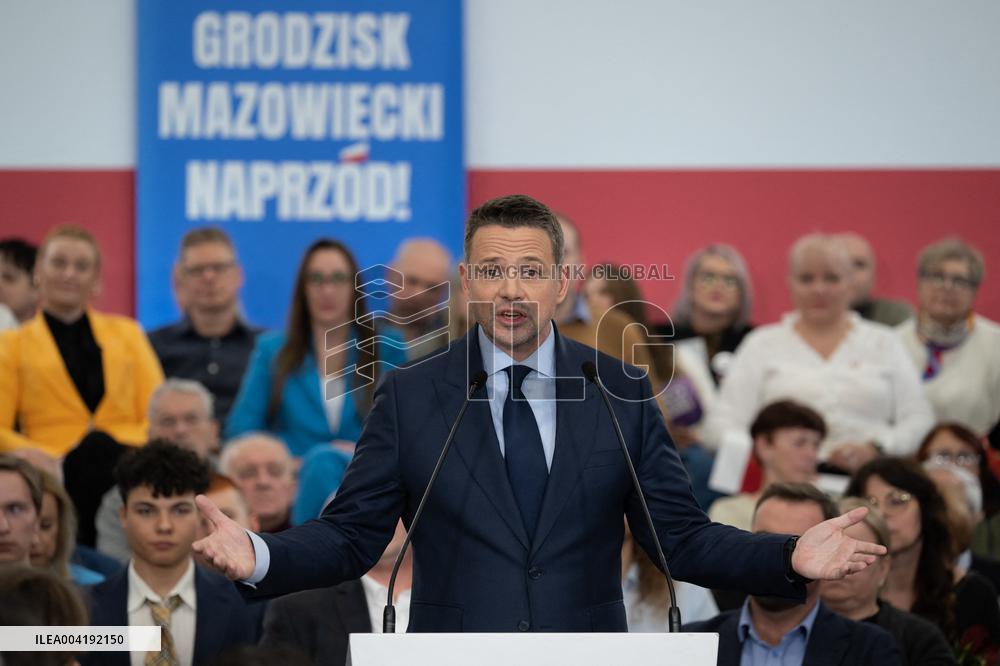 Rafal Trzaskowski Campaign Rally - Poland