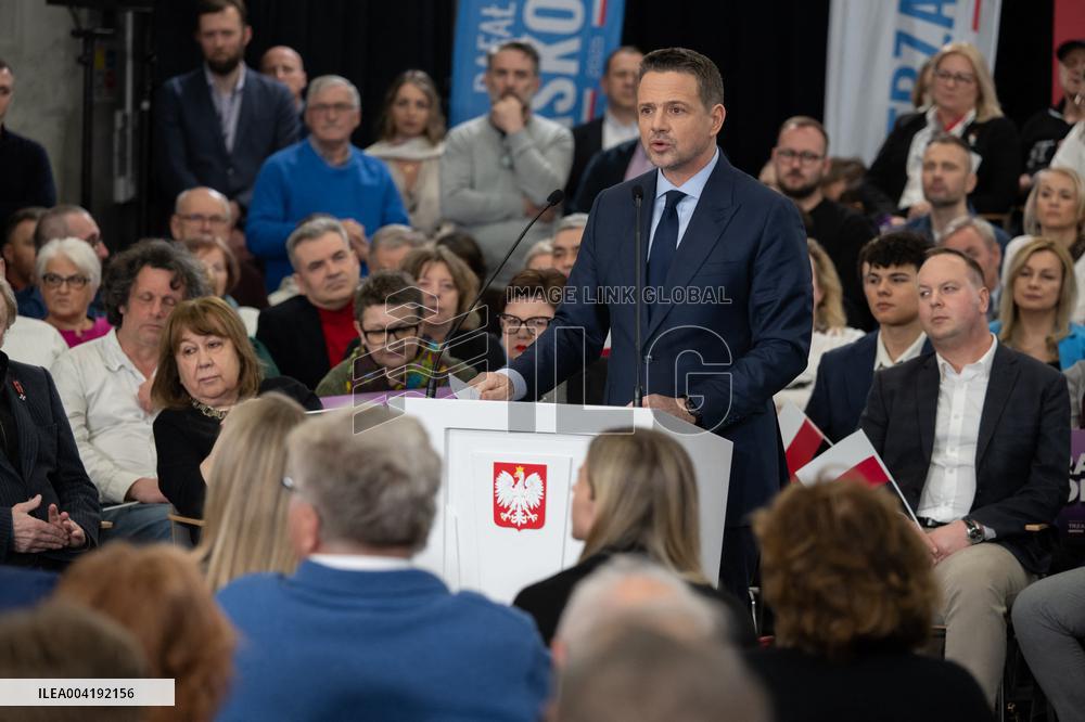 Rafal Trzaskowski Campaign Rally - Poland