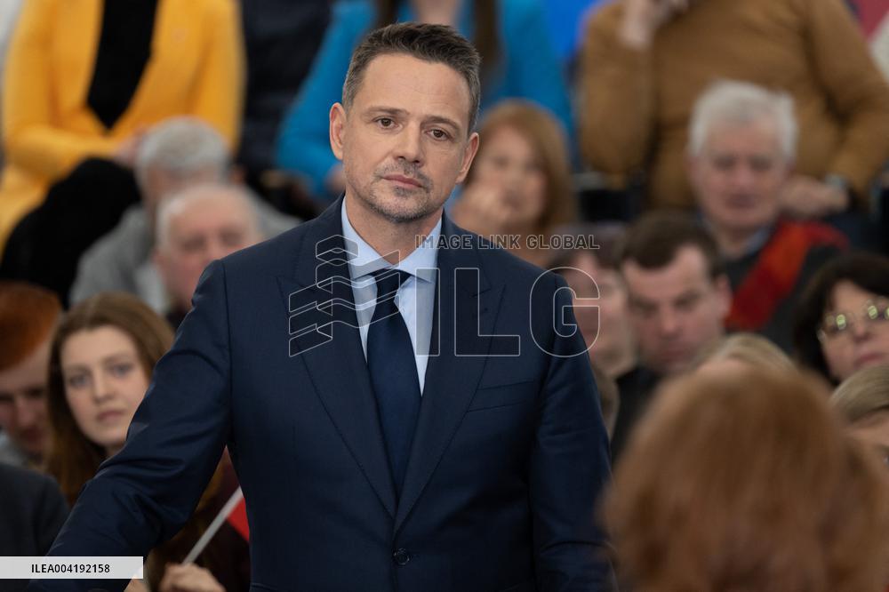 Rafal Trzaskowski Campaign Rally - Poland