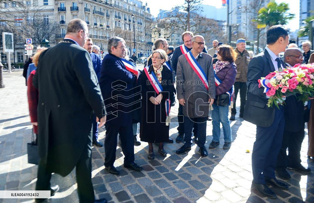 Commemoration Ceremony for the End of the Algerian War - Paris
