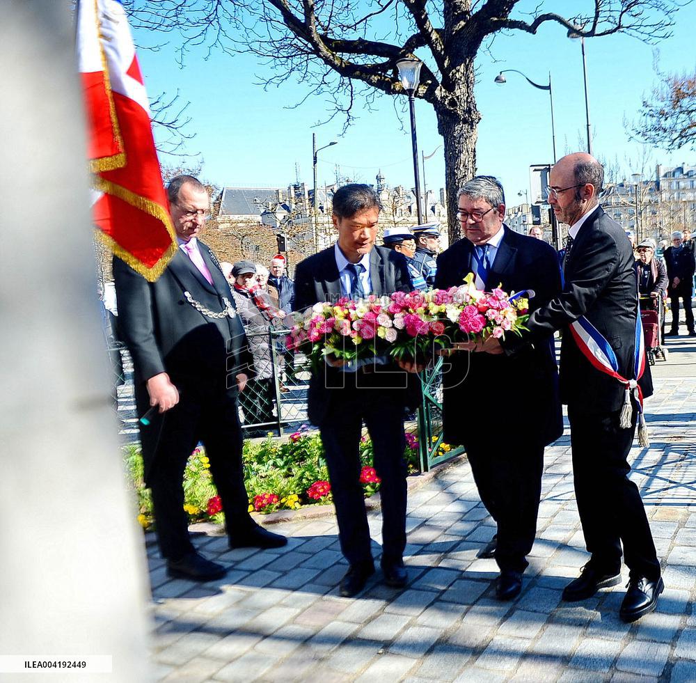 Commemoration Ceremony for the End of the Algerian War - Paris