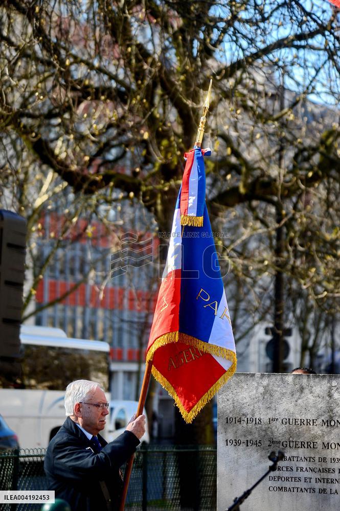 Commemoration Ceremony for the End of the Algerian War - Paris
