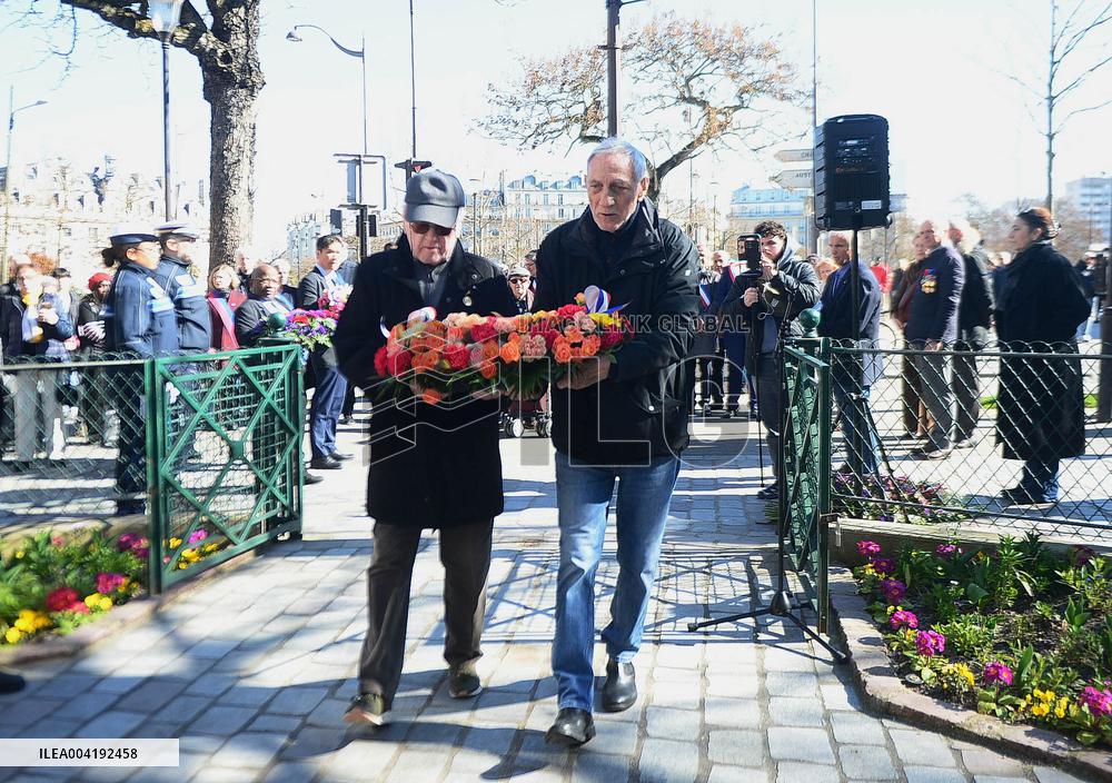 Commemoration Ceremony for the End of the Algerian War - Paris