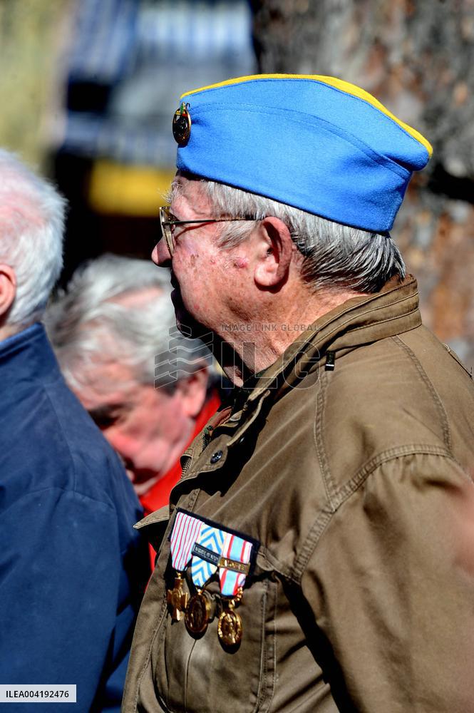Commemoration Ceremony for the End of the Algerian War - Paris