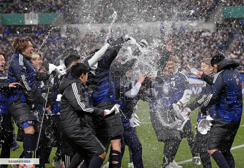 Football: World Cup qualifier