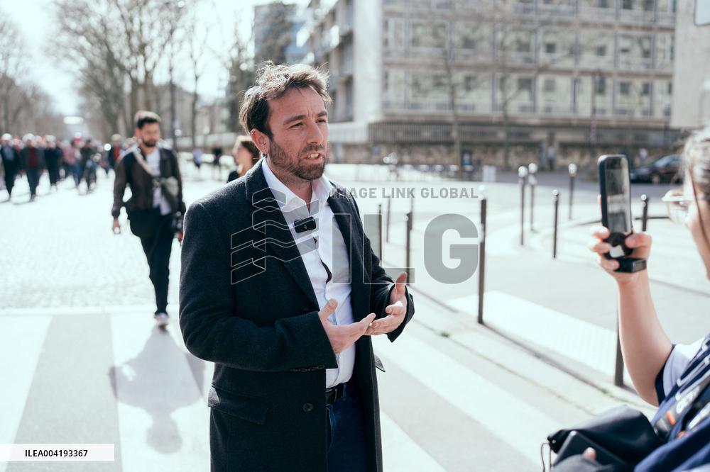 Retirees demonstration organized by the CGT - Paris AJ