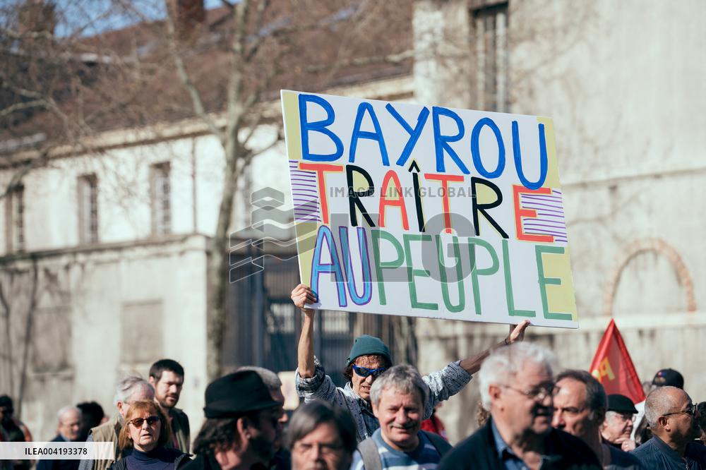 Retirees demonstration organized by the CGT - Paris AJ