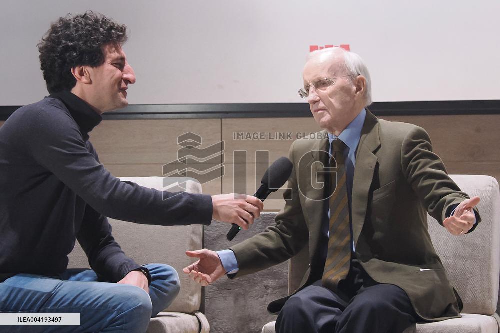 BASKET - Evento - Dan Peterson talks about Olimpia Milano book presentation