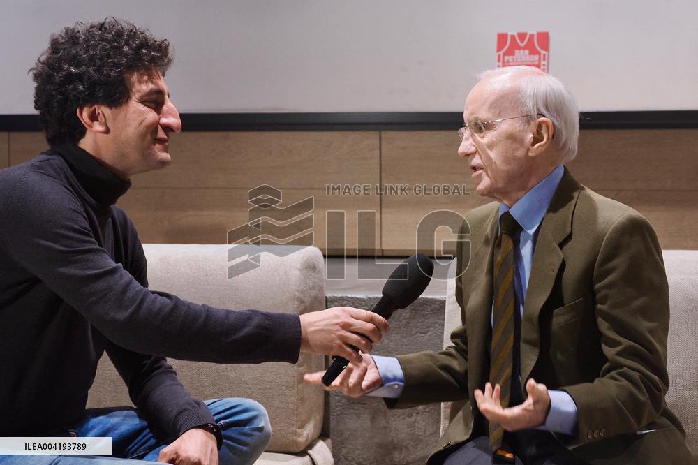 BASKET - Evento - Dan Peterson talks about Olimpia Milano book presentation