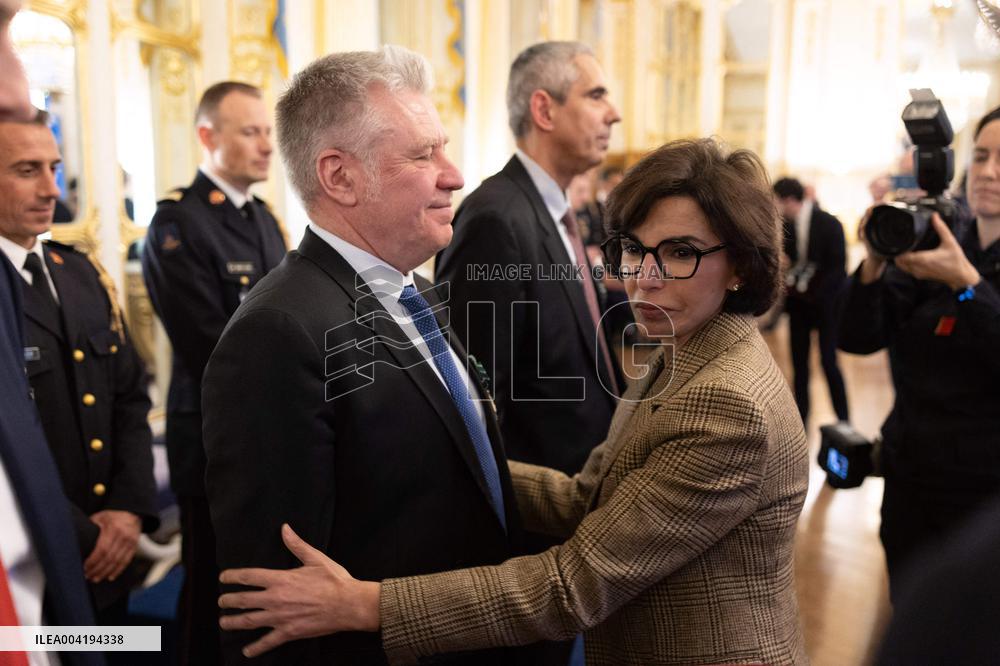 Medal Ceremony for Firefighters at the Ministry of Culture - Paris RL